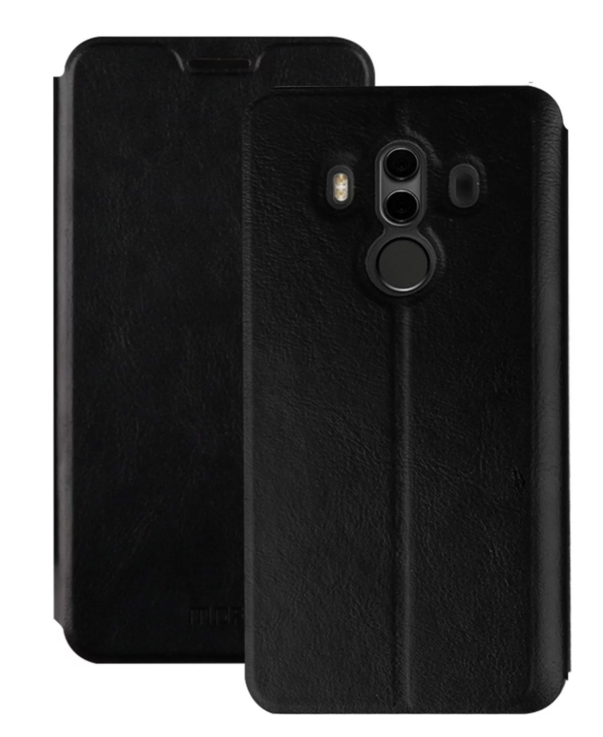 Étui Flip Cover Pour Huawei Mate 10 Pro - Cuir Synthétique - Ultra Mince Avec Porte-Cartes - Neuf